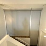 Shades by Mia Casa Blackout Roller Shade, Motorized Somfy, Lutron, Side channel, total darkness