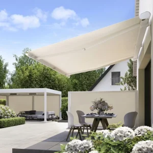 Pergola, Pool Pergola, Awning, Outdoor Shades, Screen shade, shades by mia casa, MARKILUX AWNING